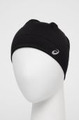 Шапка і рукавички Asics колір чорний Шапка і рукавички Asics колір чорний