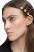Шпильки для волосся Swarovski Dulcis колір золотий Шпильки для волосся Swarovski Dulcis колір золотий