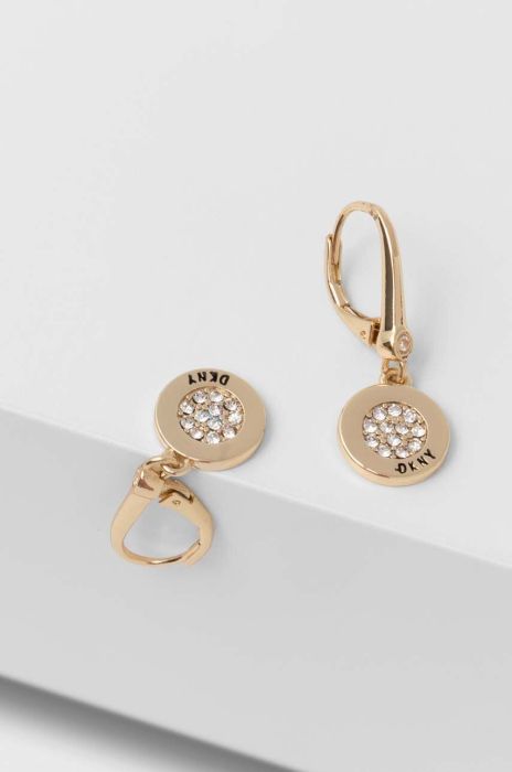 Сережки Dkny колір золотий (3337674)