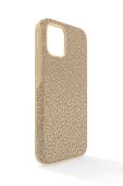 Чохол на телефон Swarovski колір золотий iPhone 12 Mini High