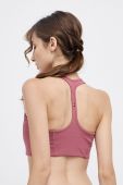 Спортивний бюстгальтер Tommy Hilfiger колір рожевий гладкий Спортивний бюстгальтер Tommy Hilfiger колір рожевий гладкий
