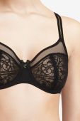 Бюстгальтер Chantelle колір чорний мереживо гладкий (1677012) Бюстгальтер Chantelle колір чорний мереживо гладкий (1677012)