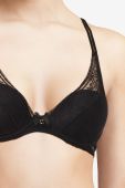 Бюстгальтер Chantelle колір чорний мереживо гладкий (1677021) Бюстгальтер Chantelle колір чорний мереживо гладкий (1677021)