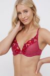 Бюстгальтер Chantelle колір рожевий прозорий візерунок Бюстгальтер Chantelle колір рожевий прозорий візерунок