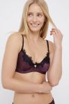 Бюстгальтер Twinset колір бордовий мереживо однотонний (1791187) Бюстгальтер Twinset колір бордовий мереживо однотонний (1791187)