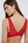 Бюстгальтер Dkny колір червоний мереживо гладкий (1990965) Бюстгальтер Dkny колір червоний мереживо гладкий (1990965)