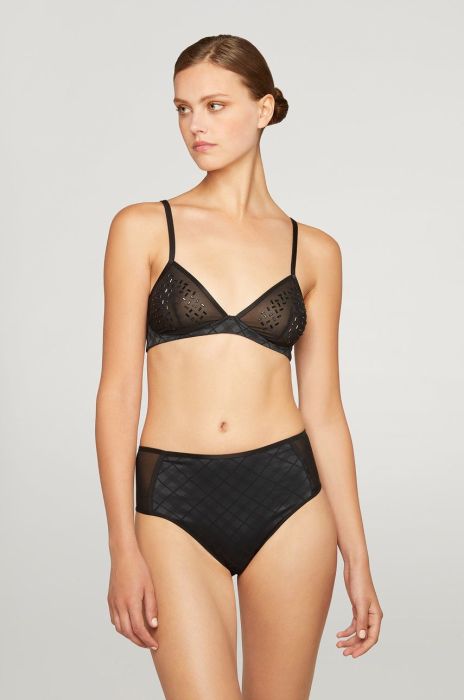 Бюстгальтер Wolford колір чорний візерунок (1871288) Бюстгальтер Wolford колір чорний візерунок (1871288)