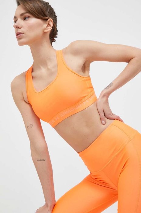 Спортивний бюстгальтер Under Armour Crossback колір помаранчевий 1361034-001 Спортивний бюстгальтер Under Armour Crossback колір помаранчевий 1361034-001