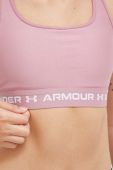 Спортивний бюстгальтер Under Armour Crossback колір рожевий 1361034-001 Спортивний бюстгальтер Under Armour Crossback колір рожевий 1361034-001