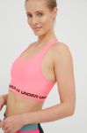 Спортивний бюстгальтер Under Armour Crossback 1361034 колір рожевий однотонний 1361034-001 Спортивний бюстгальтер Under Armour Crossback 1361034 колір рожевий однотонний 1361034-001