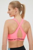 Спортивний бюстгальтер Under Armour Crossback 1361034 колір рожевий однотонний 1361034-001 Спортивний бюстгальтер Under Armour Crossback 1361034 колір рожевий однотонний 1361034-001