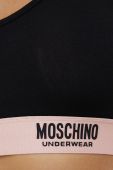 Бюстгальтер Moschino Underwear колір чорний гладкий Бюстгальтер Moschino Underwear колір чорний гладкий