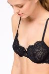 Бюстгальтер Etam колір чорний мереживо гладкий (1778117) Бюстгальтер Etam колір чорний мереживо гладкий (1778117)