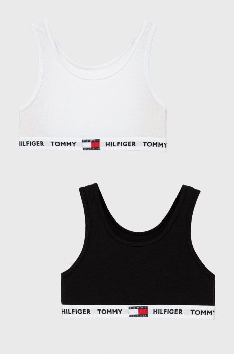 Дитячий бюстгальтер Tommy Hilfiger колір чорний (2224564) Дитячий бюстгальтер Tommy Hilfiger колір чорний (2224564)
