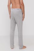 Піжамні штани Karl Lagerfeld чоловічі колір сірий однотонна Піжамні штани Karl Lagerfeld чоловічі колір сірий однотонна