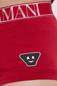 Піжама Emporio Armani Underwear чоловіча колір червоний з аплікацією Піжама Emporio Armani Underwear чоловіча колір червоний з аплікацією