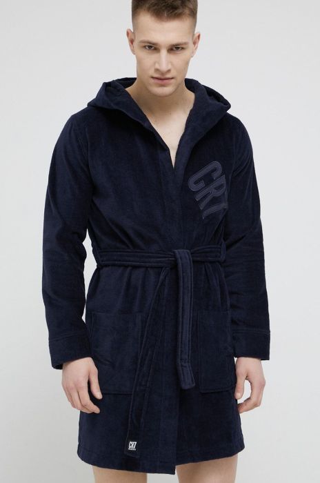 Халат CR7 Cristiano Ronaldo колір синій Халат CR7 Cristiano Ronaldo колір синій