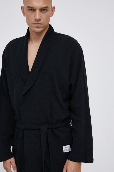 Халат Rester?ds колір чорний Халат Rester?ds колір чорний