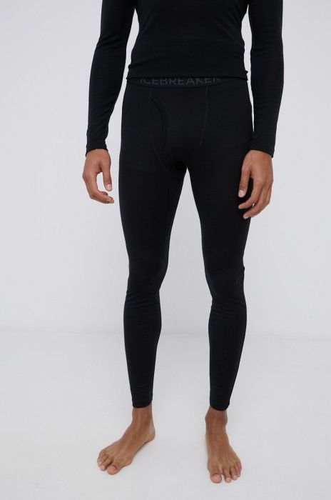 Функціональна нижня білизна з вовни Icebreaker колір чорний (1874314)