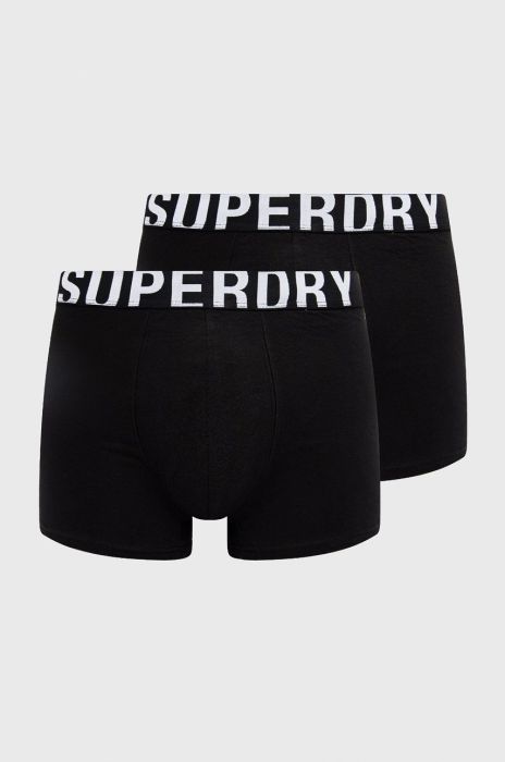 Боксери Superdry колір чорний Боксери Superdry колір чорний