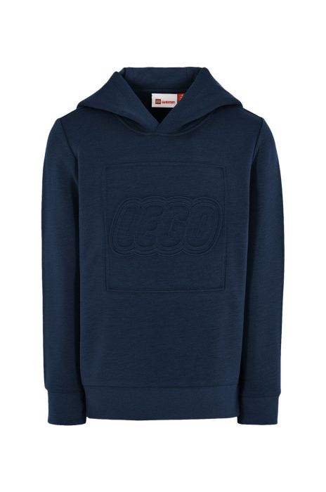 Дитяча кофта Lego Wear колір синій з капюшоном з аплікацією Дитяча кофта Lego Wear колір синій з капюшоном з аплікацією