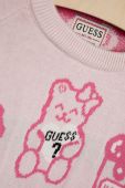 Дитячий светр Guess колір рожевий теплий (1722964) Дитячий светр Guess колір рожевий теплий (1722964)