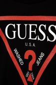 Дитячий лонгслів Guess колір чорний з принтом (1534467) Дитячий лонгслів Guess колір чорний з принтом (1534467)