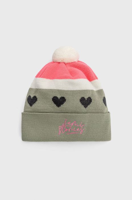 Шапка Femi Stories колір бежевий