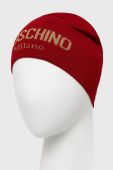 Шапка Moschino колір червоний з тонкого трикотажу (1697075) Шапка Moschino колір червоний з тонкого трикотажу (1697075)