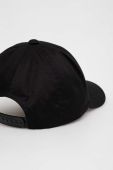 Бавовняна бейсболка Armani Exchange колір чорний з аплікацією (3406733)