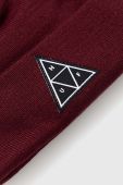 Шапка HUF колір бордовий Шапка HUF колір бордовий