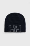 Шапка Helly Hansen колір синій з тонкого трикотажу Шапка Helly Hansen колір синій з тонкого трикотажу
