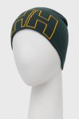 Шапка Helly Hansen колір зелений з тонкого трикотажу Шапка Helly Hansen колір зелений з тонкого трикотажу