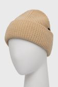 Вовняна шапка Rester?ds колір жовтий з товстого трикотажу вовна Вовняна шапка Rester?ds колір жовтий з товстого трикотажу вовна
