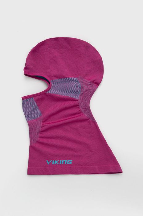Балаклава Viking Sigurd колір рожевий з тонкого трикотажу Балаклава Viking Sigurd колір рожевий з тонкого трикотажу