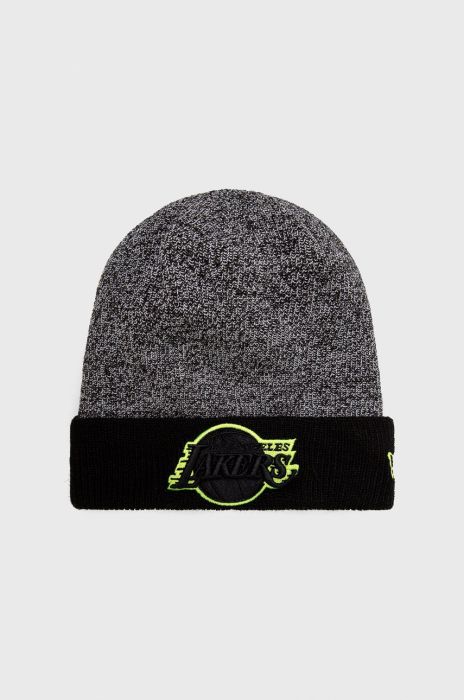 Шапка New Era колір сірий з тонкого трикотажу (1784541) Шапка New Era колір сірий з тонкого трикотажу (1784541)