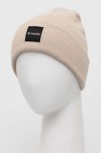 Шапка Columbia City Trek Heavyweight колір бежевий з товстого трикотажу 1911251-010