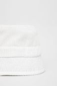 Вельветовий капелюх HUF колір білий Вельветовий капелюх HUF колір білий