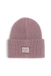 Шапка Herschel колір рожевий з тонкого трикотажу (1900960) Шапка Herschel колір рожевий з тонкого трикотажу (1900960)