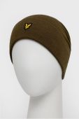 Шапка Lyle & Scott колір зелений з тонкого трикотажу (1727924) Шапка Lyle & Scott колір зелений з тонкого трикотажу (1727924)