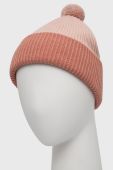 Вовняна шапка Houdini колір рожевий вовна