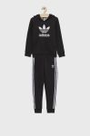 Дитячий спортивний костюм adidas Originals H25253 колір чорний Дитячий спортивний костюм adidas Originals H25253 колір чорний