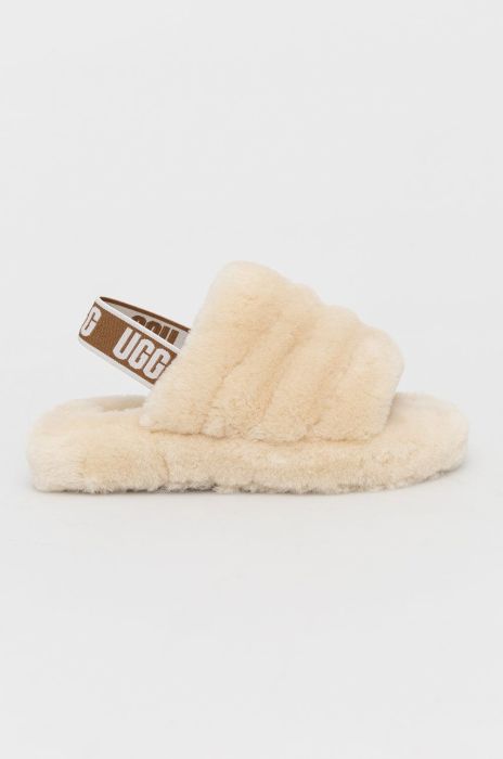 Дитячі тапочки UGG колір прозорий Дитячі тапочки UGG колір прозорий