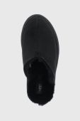 Замшеві тапочки UGG M Hyde колір чорний