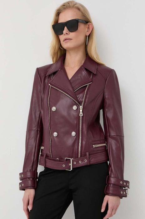 Куртка Guess жіноча колір бордовий перехідна (3005481) Куртка Guess жіноча колір бордовий перехідна (3005481)