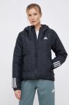 Куртка adidas Performance жіноча колір чорний перехідна GU3957-BLACK Куртка adidas Performance жіноча колір чорний перехідна GU3957-BLACK