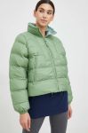 Двостороння куртка Helly Hansen жіноча колір зелений зимова Двостороння куртка Helly Hansen жіноча колір зелений зимова