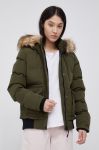 Куртка Superdry жіноча колір зелений зимова (2121387) Куртка Superdry жіноча колір зелений зимова (2121387)