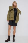 Куртка Sisley жіноча колір зелений зимова oversize Куртка Sisley жіноча колір зелений зимова oversize
