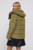 Куртка Sisley жіноча колір зелений зимова oversize Куртка Sisley жіноча колір зелений зимова oversize